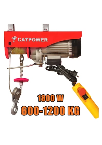 Catpower 7751 Elektrikli Vinç 600-1200 Kg 1800w