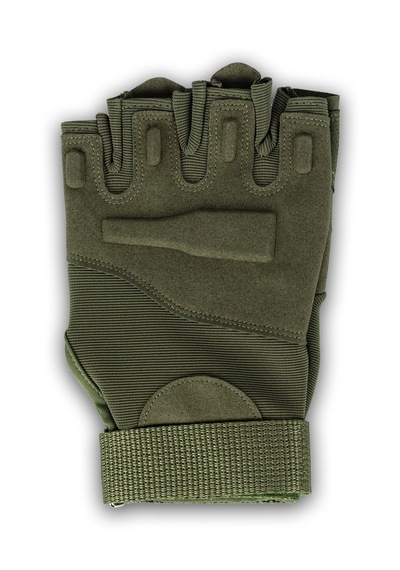Safariavm Tactical Haki Kesik Eldiven