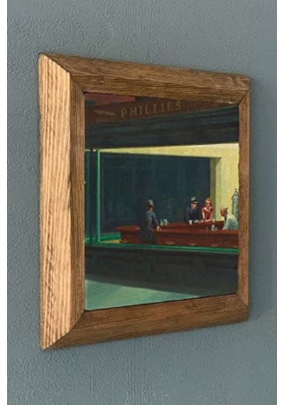Okeeffe - Blue Tablosu 83 X 55-2 Parçalı