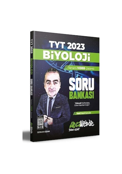 2023 TYT Biyoloji Tamamı Video Çözümlü Soru Bankası  -  Serkan Ozan  -  Hoca Webde Yayınları
