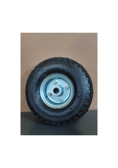260x85 Mm Çelik Jant Tekerlek Siboplu Bilyeli Rulmanlı Havalı Dublex El Arabası Yük Taşıma Tekeri