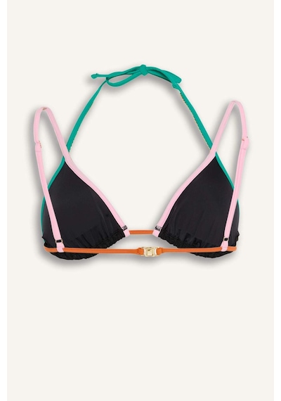 Defacto Lilyrose X Defacto Regular Fıt Bikini Üstü H8839ax26hsbk81 Siyah-bk81
