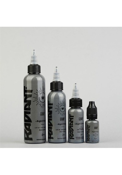 Gray - Radiant Tattoo Dövme Boyası - 1oz/30ml