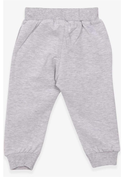 Breeze Erkek Çocuk Eşofman Altı Baskılı Cepli 1.5-5 Yaş, Açık Gri Melanj-açık Gri Melanj Gri Breeze Erkek Çocuk Eşofman Altı Baskılı Cepli 1.5-5 Yaş, Açık Gri Melanj-açık Gri Melanj Gri