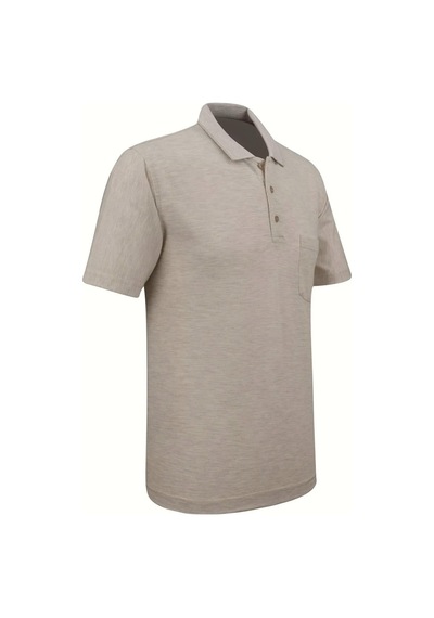 Çizgi Erkek Polo Yaka Cepli Tişört 5113 Bgl-st04563 Bej
