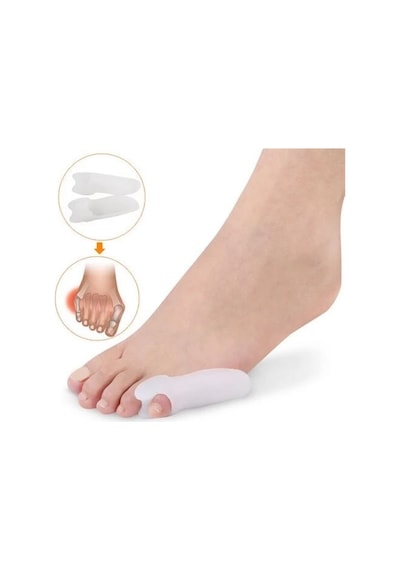 Silikon Serçe  Ayak Parmağı Düzleştirici Bunion Düzeltici Parmak