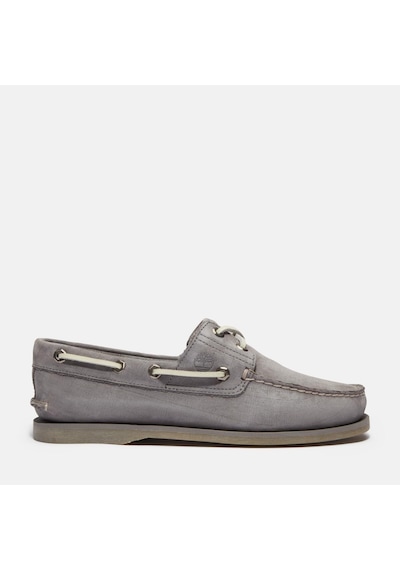 Timberland Classic Boat Boat Shoe Erkek Gri Tb0a4187el81 Gri