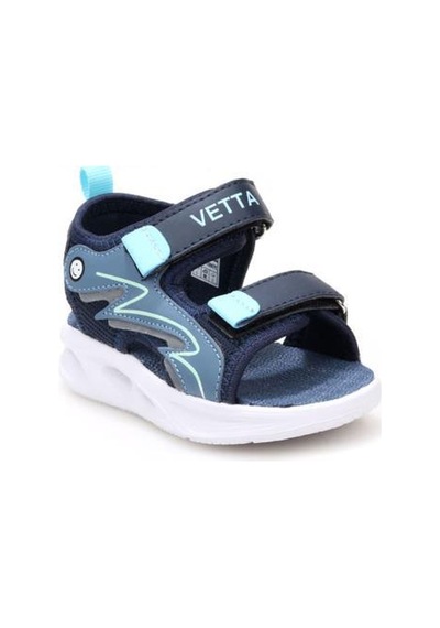 Papuçcity Vetta Erkek Çocuk İlk Adım Bebe Sandalet Ayakkabı Lacivert