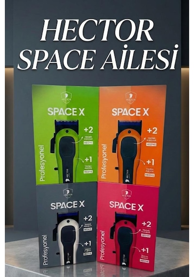 Hector Space X 8000 Rpm Saç Tıraş Makinesi Turuncu