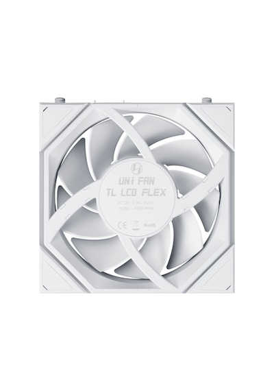 Lian Li Unı Fan Reverse Tl Lcd Flex 1x120mm Beyaz Kasa Fanı Azaz0llı0132