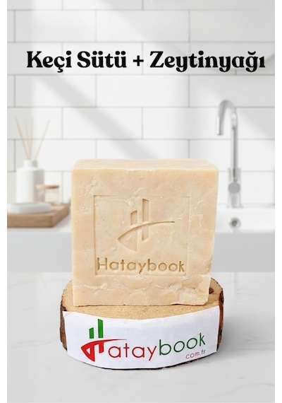 Doğal Keçi Sütü Sabunu 1 Adet Peeling Cilt Sabunu 110gr Doğal