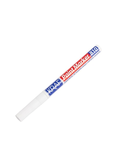 Liva Kraf 810 Paint Markör Kalem Beyaz 12'Li
