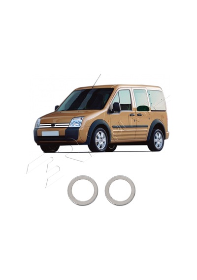 Ford Connect Uyumlu 2002 Ve Üzeri Krom Sinyal Çerçevesi 2 Parça Paslanmaz Çelik