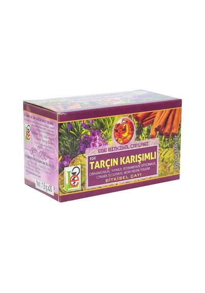 Ege Lokman Tarçın Karışımlı Bitki Süzen Poşet Çay 20 x 1.5 G
