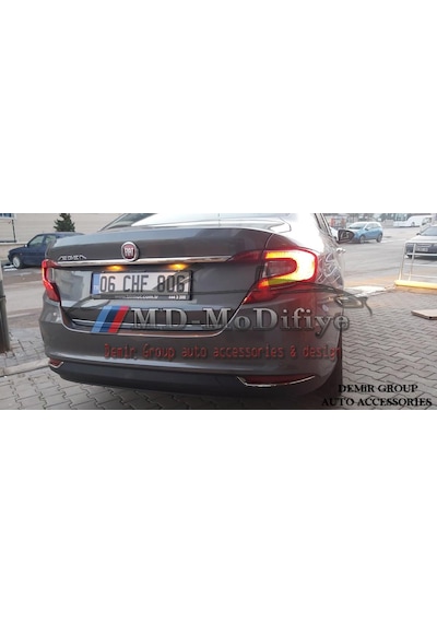 Fiat Egea Sedan Krom Bagaj Alt Çıtası 2015 Üzeri