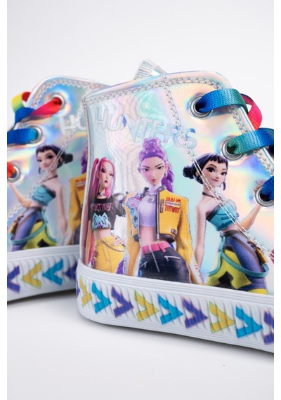 Scarpe Magiche Kız Çocuk Hologram Işıltılı Yüksek Bilek Spor Ayakkabı 31-35 Numara Arası Işıksızdır Hologram Scarpe Magiche Kız Çocuk Hologram Işıltılı Yüksek Bilek Spor Ayakkabı 31-35 Numara Arası Işıksızdır Hologram