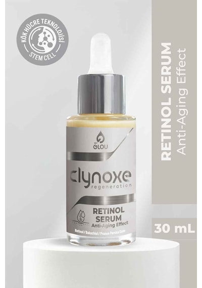 Clynoxe Retinol Serum, Gece Serumu, Vitamin A Serum, 30 Ml