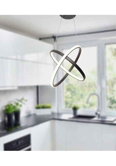 Eşit Halka Model Sarkıt Modern Led Beyaz Işık Ultra Powerc