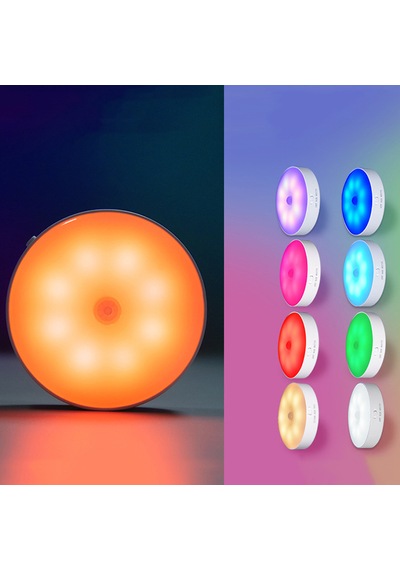 Şarjlı Rgb Led Gece Lambası 16 Renk Kumandalı Dekoratif Akıllı Işık - Renk Değiştiren Ortam Aydınlatma