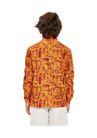Gsstore Galatasaray Çocuk Yağmurluk C251041 Sarı - Kırmızı