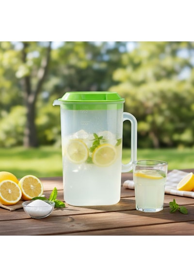 Oval Plastik Sürahi Çok Renkli