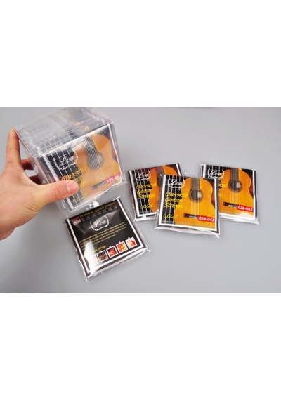 Lea Lc-28B Siyah Misinalı Alt Teller Klasik Gitar Tel Tam Set