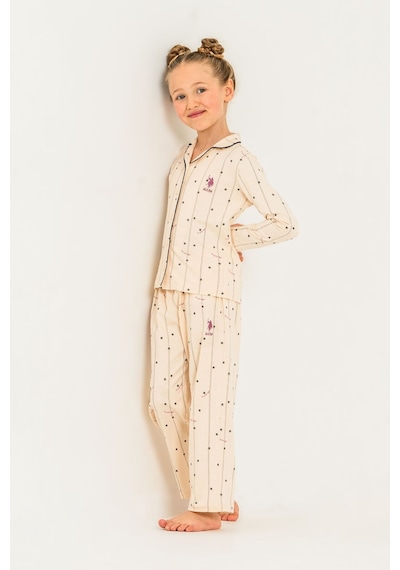 U.S. Polo Assn. Kız Çocuk Gömlek Pijama Takımı Nakışlı Krem Uzun Kol Pijama Takımı Us2726-c-v1 Us2726-c-v1 U.S. Polo Assn. Kız Çocuk Gömlek Pijama Takımı Nakışlı Krem Uzun Kol Pijama Takımı Us2726-c-v1 Us2726-c-v1