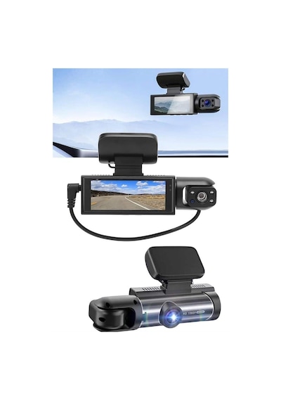 Muratech Araç Kamerası Dönebilen Hd Kaliteli Video Ve Fotoğraf Kaydedici