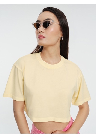 Lf2031593 Tshirt K.kol Sarı