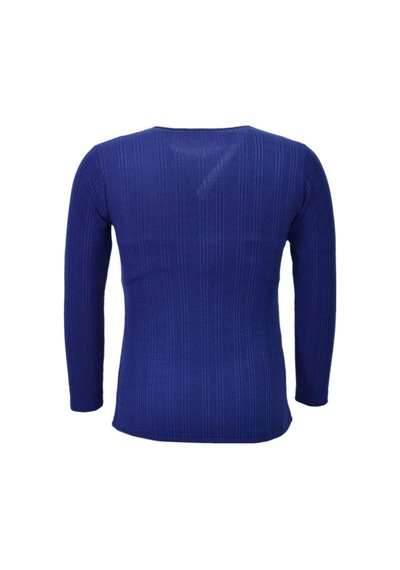 Kadın Taşlı Kaşkorse Bluz Bgl-st04136 İndigo