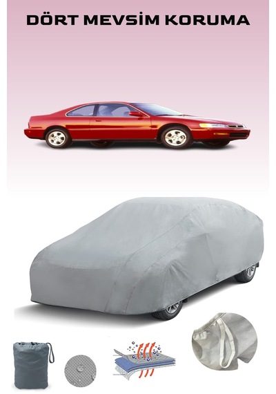 Gri Honda Accord 5 Coupe Araba Brandası, Oto Örtüsü, Araba Çadırı Gri
