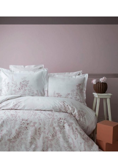 Apricitas Home Çift Kişilik Heather Pudra Complete Set Ap84t20210097 Beyaz