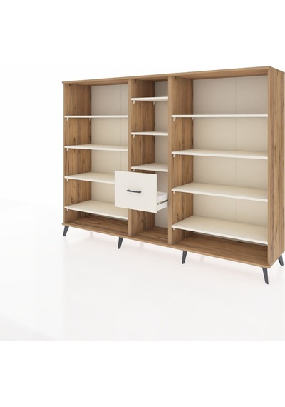Hyperion Dolap 11 Raflı 3 Çekmeceli 220x44x163 Çam-aytaşı Aytası - Atlas Çam Hyperion Dolap 11 Raflı 3 Çekmeceli 220x44x163 Çam-aytaşı Aytası - Atlas Çam