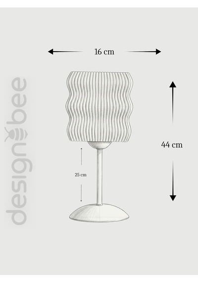 Designobee Ritim Elite - Modern Masa Ve Gece Lambası - Metal Ayaklı Lamba - Ambiyans Lambası, Dekoratif Abajur Çok Renkli Designobee Ritim Elite - Modern Masa Ve Gece Lambası - Metal Ayaklı Lamba - Ambiyans Lambası, Dekoratif Abajur Çok Renkli