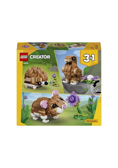 Creator 3ü 1 Arada Sevimli Hamster İle Çiçek 31376