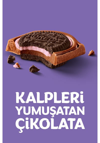 Milka Oreo Sandwich Çilekli Tablet Çikolata 6 x 92 G
