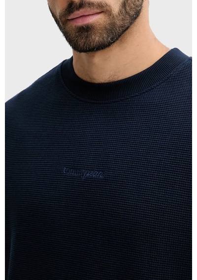 Tommy Jeans Erkek Sweat Dm0dm21622 C1g Lacivert Lacivert