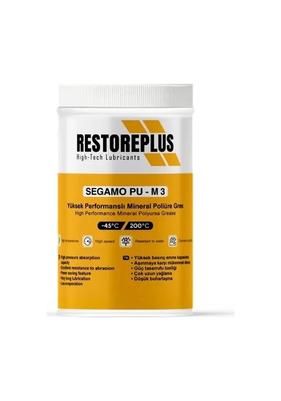 Restoreplus Segamo Pu-M/3 Yüksek Performanslı Mineral Poliüre Ges 1 KG
