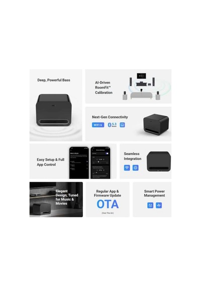 Wiim Sub Pro Aktif Wireless Subwoofer