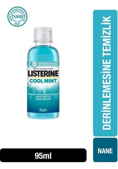 Listerine Cool Mint Ağız Bakım Suyu 95 ML