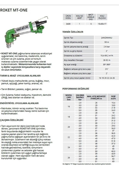 Metsan 3430 Roket Mt-one Şanzımanlı 2"