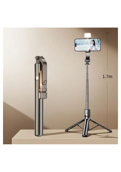 Kumandalı 1,7m Büyük Boy Tripod Pro Çubuğu R1s-l