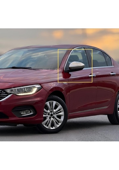 Ebal Otomotiv Fiat Egea Cross Krom Ayna Kapağı 2 parça 2015 ve üzeri P.Çelik