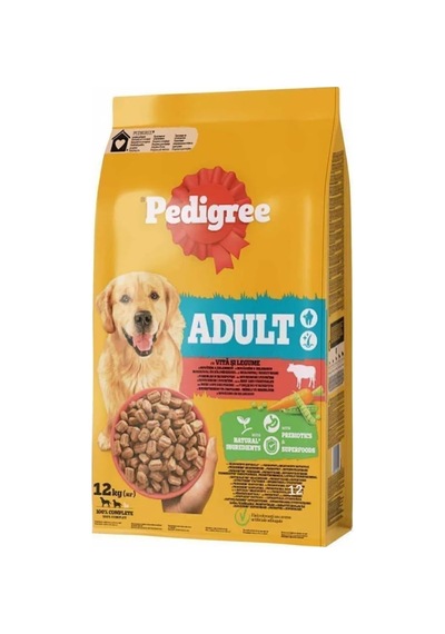Sığır Etli Ve Sebzeli Yetişkin Köpek Maması 12 Kg