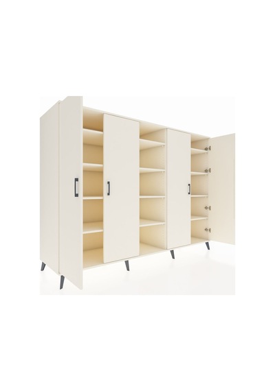 Kronos Dolap 12 Raflı 4 Kapaklı 220x59x163 Aytaşı-aytaşı Aytaşı-aytaşı