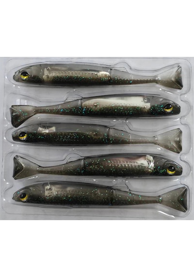 Tokyotackle Wiggle Real Fish Silikon Balık Yem 7.5cm 5'li Paket