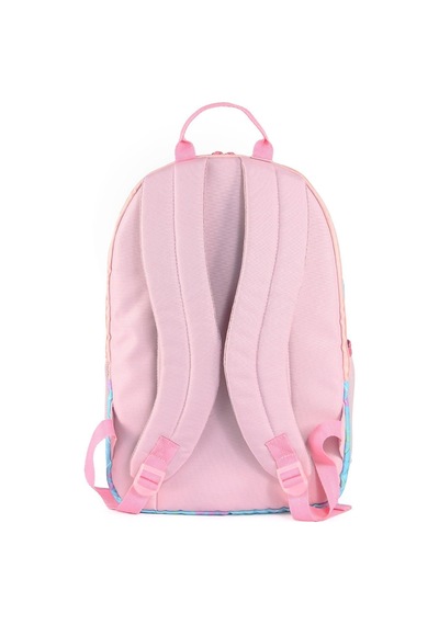 United Colors Of Benetton Bnt03731 Kadın Sırt Çantası Mint/Pembe Çok Renkli