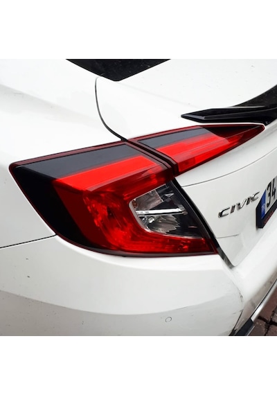 Honda Cıvıc Fc5 Stop Çerçeve Sticker-Kolay Uygulama-Uzun Ömürlü