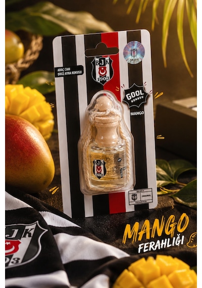 X Dekomus Lisanslı Beşiktaş Araç Cam Dikiz Aynası Kokusu 8 Ml Altın