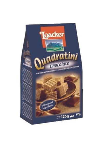 Loacker Quadratini Kakao 125 G - 3 Adet Tarı